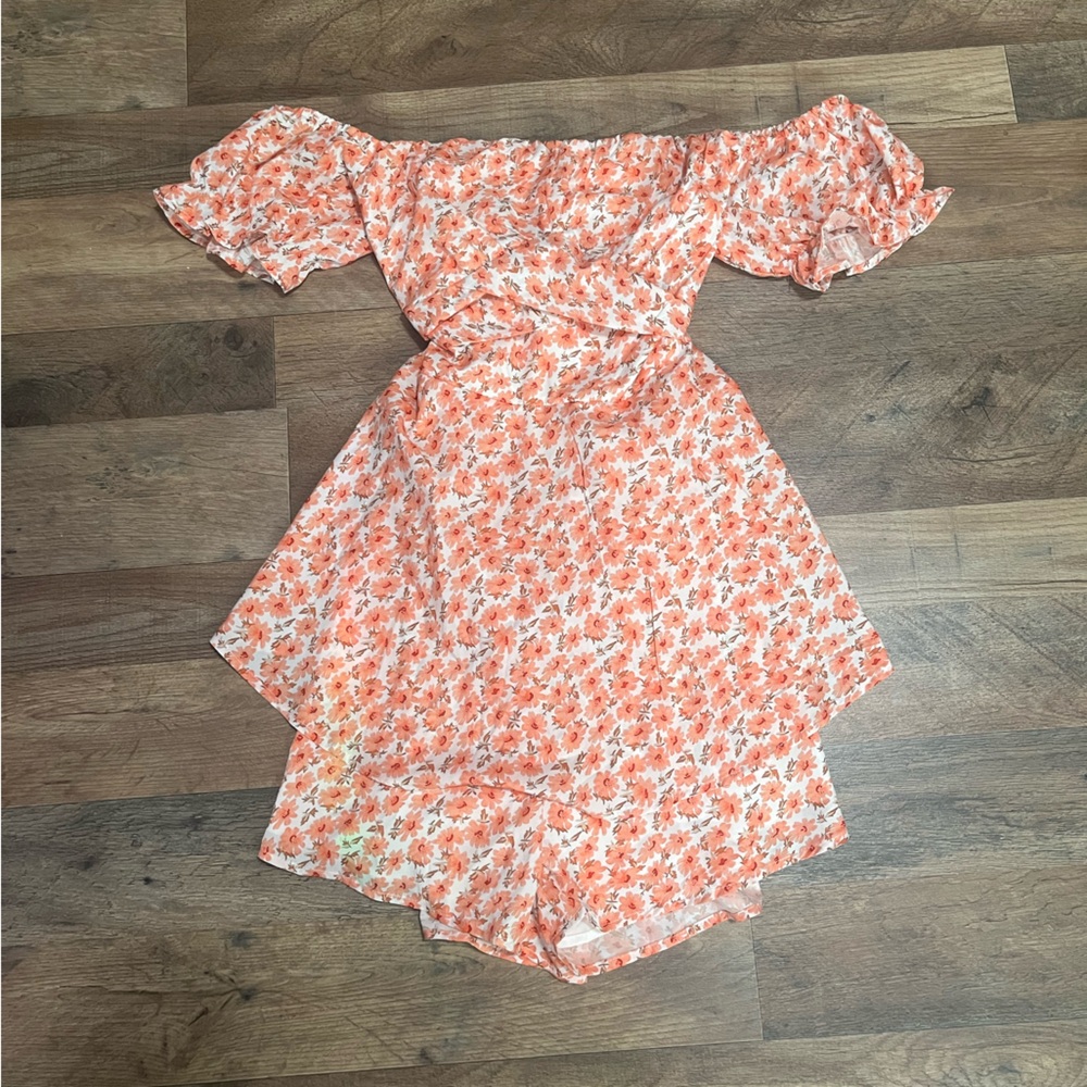 Floral Off-Shoulder Jumpsuit